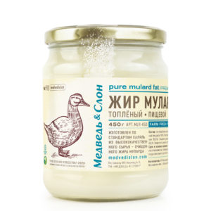 Жир муларда (утка-гусь) | ХАЛЯЛЬ | 450г NEW Медведь и Слон
