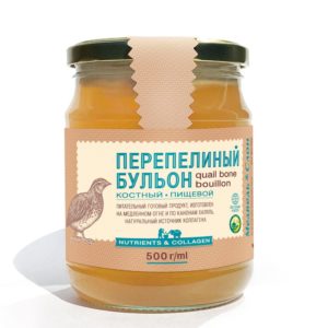 Перепелиный бульон костный | ХАЛЯЛЬ | 500г Медведь и Слон 1