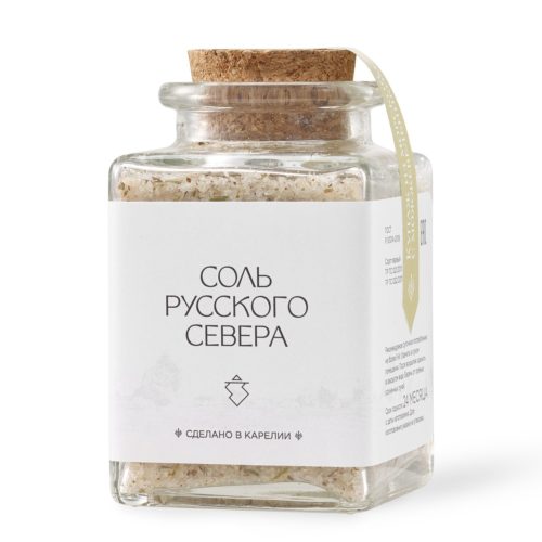 Морская соль с можжевельником | 70г Медведь и Слон