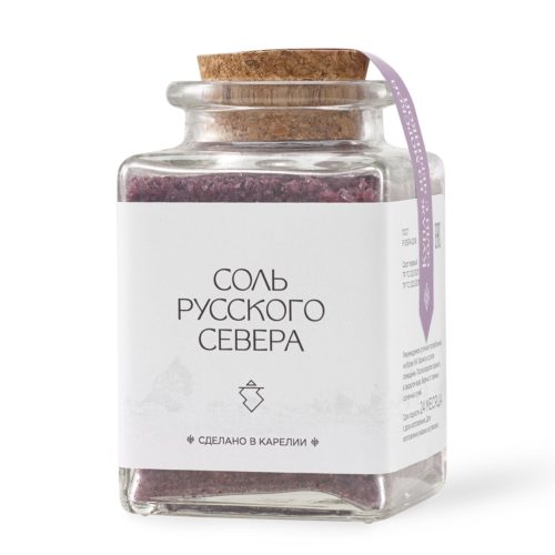 Морская соль с черникой | 70г Медведь и Слон